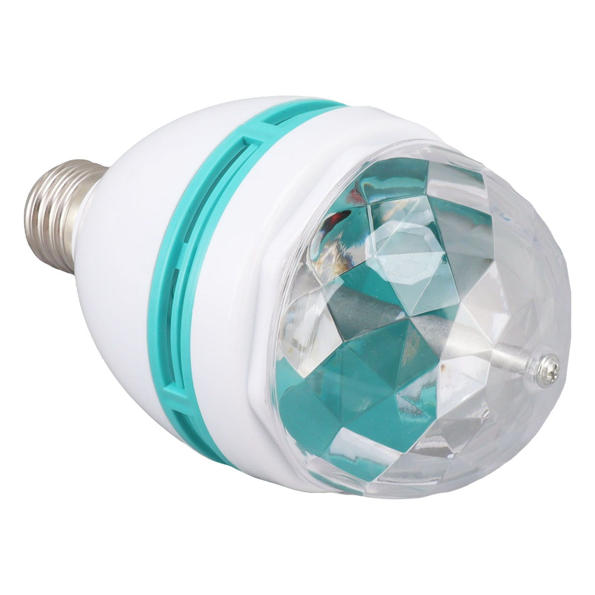 Dancing Light Bulb E26 Base RGB Auto Changing Safe Stable ABS PC Rotating Light Bulb for Party Bar Wedding 85‑260V