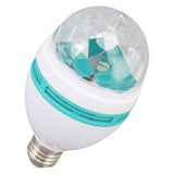 Dancing Light Bulb E26 Base RGB Auto Changing Safe Stable ABS PC Rotating Light Bulb for Party Bar Wedding 85‑260V - Rear View