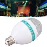Dancing Light Bulb E26 Base RGB Auto Changing Safe Stable ABS PC Rotating Light Bulb for Party Bar Wedding 85‑260V