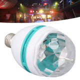 Dancing Light Bulb E26 Base RGB Auto Changing Safe Stable ABS PC Rotating Light Bulb for Party Bar Wedding 85‑260V