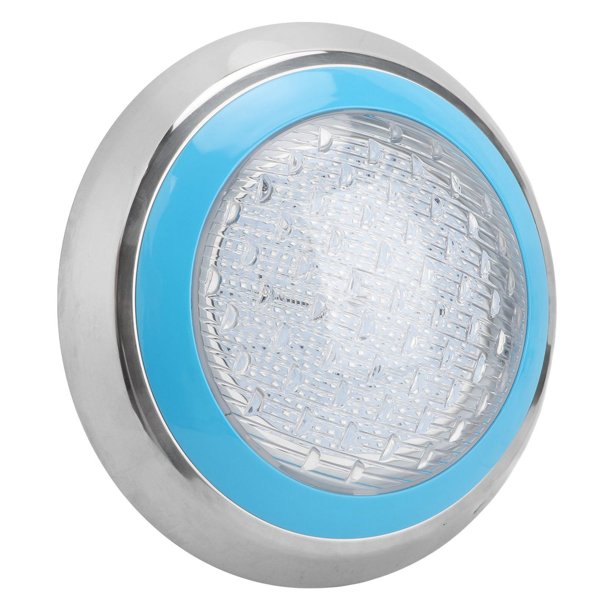LED Underwater Swimming Pool Light 45W RGB Color Stainless Steel Pool Lamp AC12V Wall Surface Mounted IP68 Waterproof with Remote Controller
