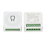 WiFi Switch Portable 16A Smart Power Switch APP Voice Control Miniature Remote Dual Control Switch for Tuya APP AC100‑240V