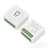 WiFi Switch Portable 16A Smart Power Switch APP Voice Control Miniature Remote Dual Control Switch for Tuya APP AC100‑240V - Low Angle