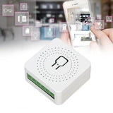 WiFi Switch Portable 16A Smart Power Switch APP Voice Control Miniature Remote Dual Control Switch for Tuya APP AC100‑240V