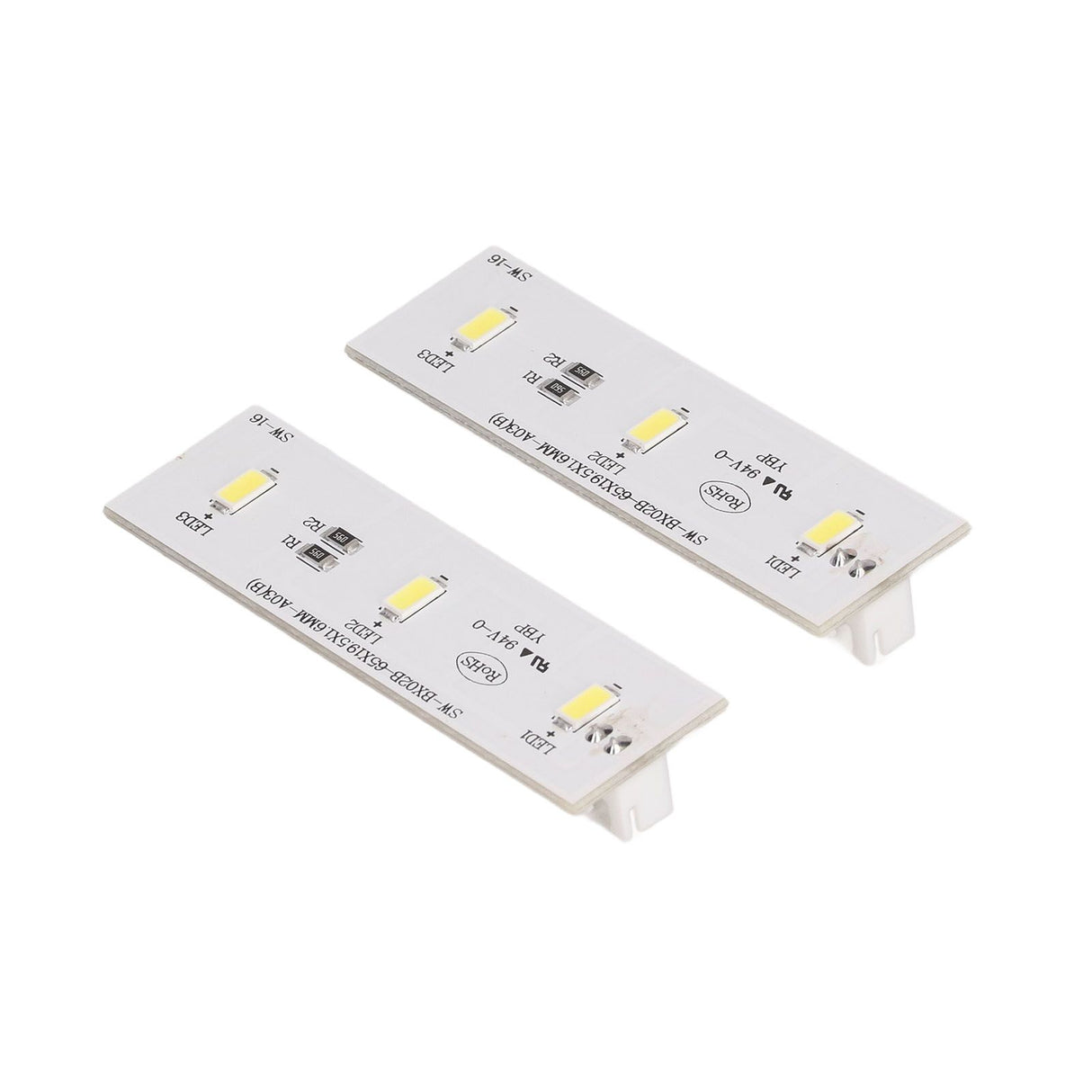 2Pcs Refrigerator LED Light Strip Bar Replacement Freezer Refrigerator Light Strip Bar Repair Part for SW BX02B DC 12V