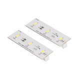 2Pcs Refrigerator LED Light Strip Bar Replacement Freezer Refrigerator Light Strip Bar Repair Part for SW BX02B DC 12V