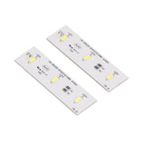2Pcs Refrigerator LED Light Strip Bar Replacement Freezer Refrigerator Light Strip Bar Repair Part for SW BX02B DC 12V - Rear View
