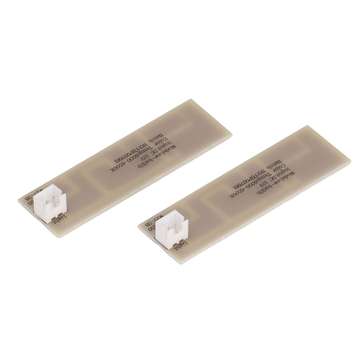 2Pcs Refrigerator LED Light Strip Bar Replacement Freezer Refrigerator Light Strip Bar Repair Part for SW BX02B DC 12V
