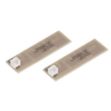 2Pcs Refrigerator LED Light Strip Bar Replacement Freezer Refrigerator Light Strip Bar Repair Part for SW BX02B DC 12V - Low Angle