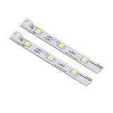 2Pcs Refrigerator LED Light Board White Eyes Friendly Freezer LED Light Strip for Electrolux BCD SL300LED001 DC12V - Side View