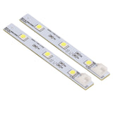 2Pcs Refrigerator LED Light Board White Eyes Friendly Freezer LED Light Strip for Electrolux BCD SL300LED001 DC12V