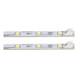 2Pcs Refrigerator LED Light Board White Eyes Friendly Freezer LED Light Strip for Electrolux BCD SL300LED001 DC12V