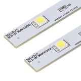 2Pcs Refrigerator LED Light Board White Eyes Friendly Freezer LED Light Strip for Electrolux BCD SL300LED001 DC12V