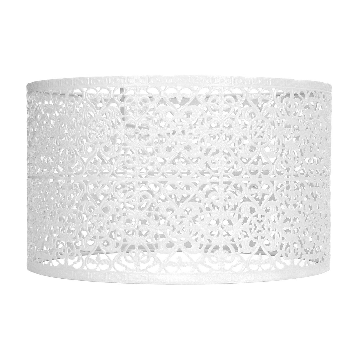 Lamp Shade Hollow Out Metal Lampshade E27 E14 Universal Use Good Heat Dissipation Exquisite Lamp Cover White