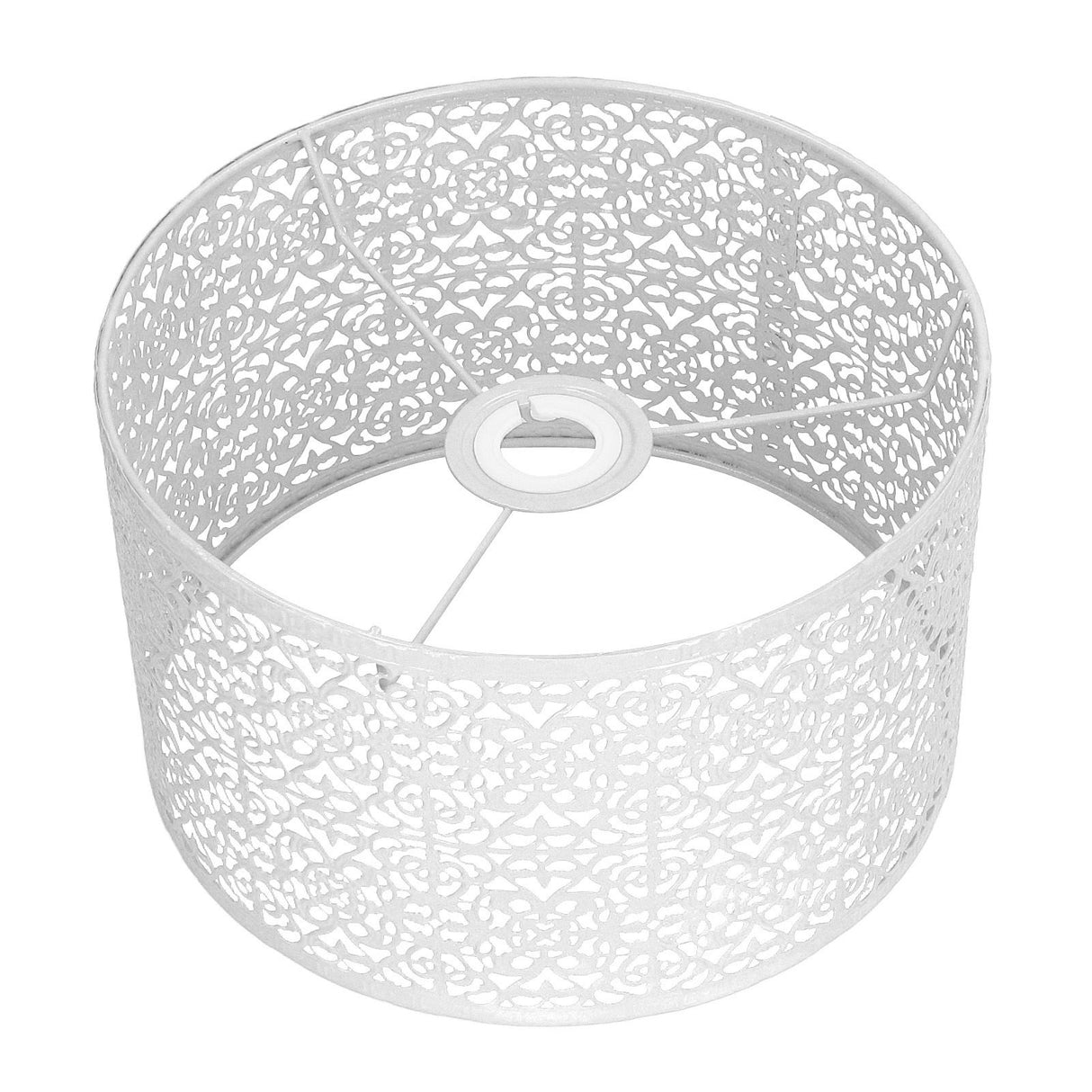 Lamp Shade Hollow Out Metal Lampshade E27 E14 Universal Use Good Heat Dissipation Exquisite Lamp Cover White