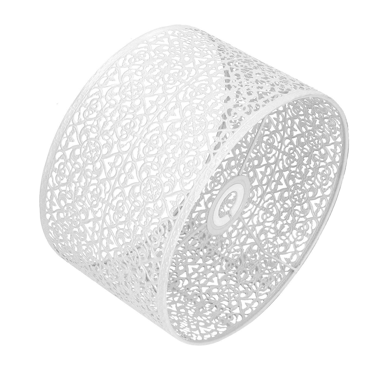 Lamp Shade Hollow Out Metal Lampshade E27 E14 Universal Use Good Heat Dissipation Exquisite Lamp Cover White