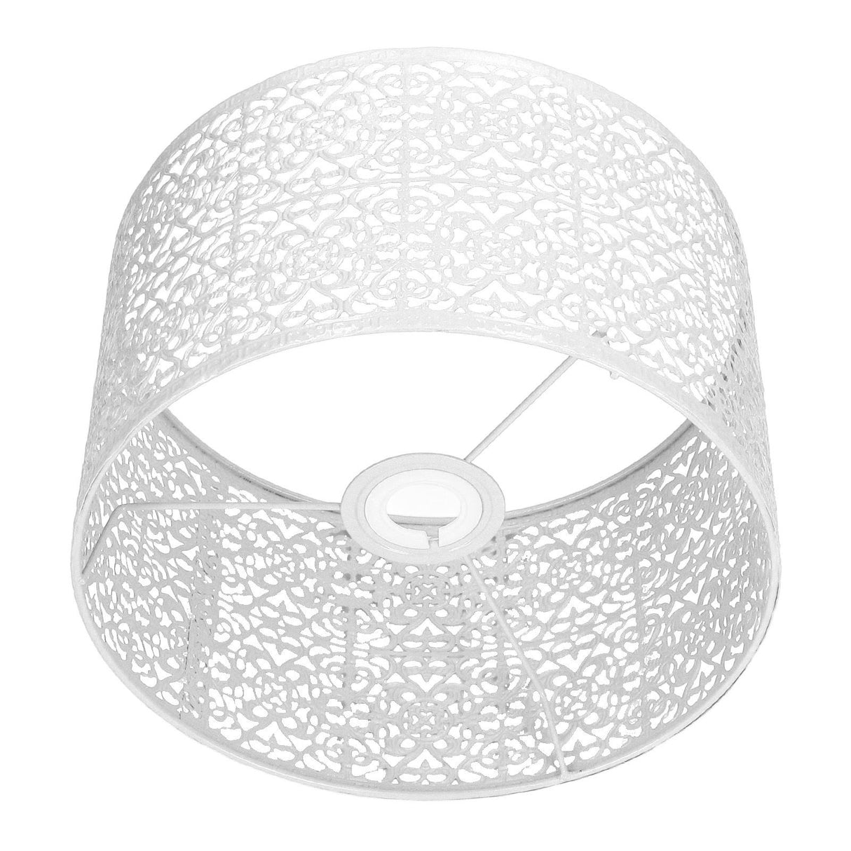 Lamp Shade Hollow Out Metal Lampshade E27 E14 Universal Use Good Heat Dissipation Exquisite Lamp Cover White