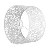 Lamp Shade Hollow Out Metal Lampshade E27 E14 Universal Use Good Heat Dissipation Exquisite Lamp Cover White - Extra Image
