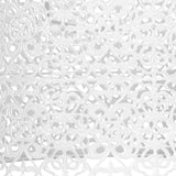 Lamp Shade Hollow Out Metal Lampshade E27 E14 Universal Use Good Heat Dissipation Exquisite Lamp Cover White