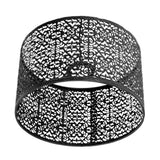 Lamp Shade Hollow Out Metal Lampshade E27 E14 Universal Use Good Heat Dissipation Exquisite Lamp Cover Black