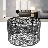 Lamp Shade Hollow Out Metal Lampshade E27 E14 Universal Use Good Heat Dissipation Exquisite Lamp Cover Black - Extra Image