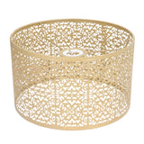 Lamp Shade Hollow Out Metal Lampshade E27 E14 Universal Use Good Heat Dissipation Exquisite Lamp Cover Gold