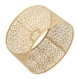 Lamp Shade Hollow Out Metal Lampshade E27 E14 Universal Use Good Heat Dissipation Exquisite Lamp Cover Gold - Close-Up Angle