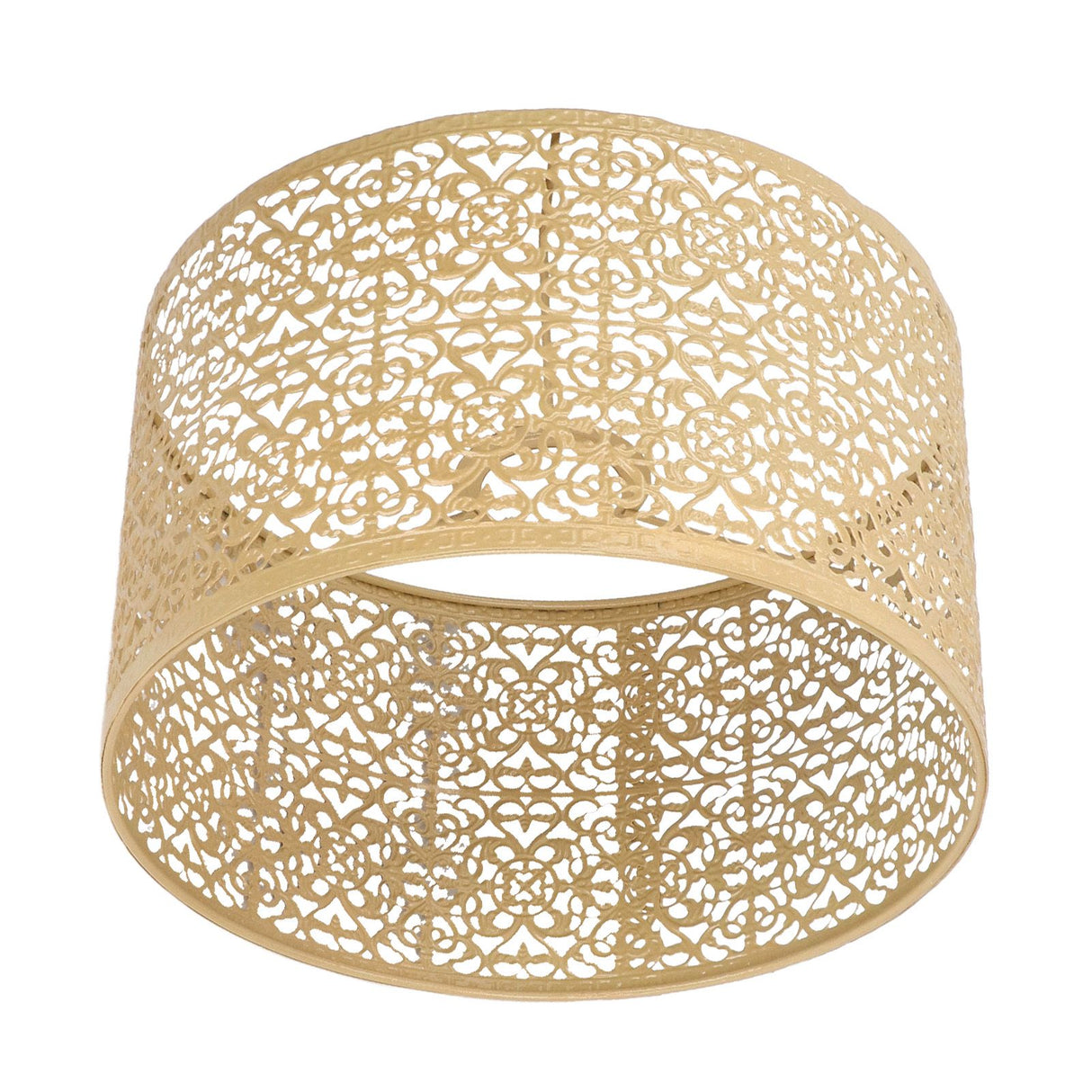 Lamp Shade Hollow Out Metal Lampshade E27 E14 Universal Use Good Heat Dissipation Exquisite Lamp Cover Gold