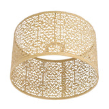 Lamp Shade Hollow Out Metal Lampshade E27 E14 Universal Use Good Heat Dissipation Exquisite Lamp Cover Gold