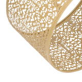 Lamp Shade Hollow Out Metal Lampshade E27 E14 Universal Use Good Heat Dissipation Exquisite Lamp Cover Gold