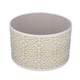 Metal Lampshade Hollow Out Table Light Shade for E27 E14 Caliber Lamp Holder Copper Coin Flower White Yellow Lining