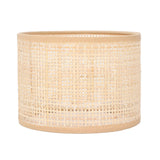 Rattan Lamp Shade Replacement Woven Basket Chandelier Vintage Hanging Table Floor Light Cover E27 E14