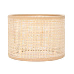 Rattan Lamp Shade Replacement Woven Basket Chandelier Vintage Hanging Table Floor Light Cover E27 E14