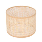 Rattan Lamp Shade Replacement Woven Basket Chandelier Vintage Hanging Table Floor Light Cover E27 E14