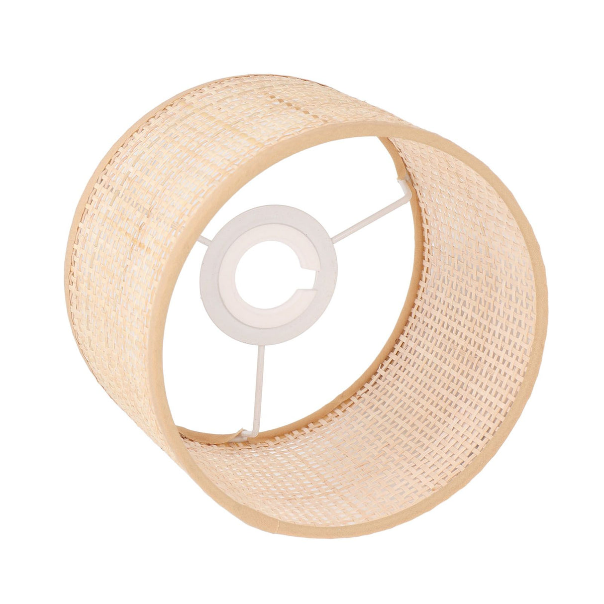 Rattan Lamp Shade Replacement Woven Basket Chandelier Vintage Hanging Table Floor Light Cover E27 E14