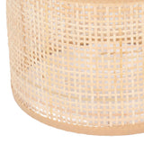 Rattan Lamp Shade Replacement Woven Basket Chandelier Vintage Hanging Table Floor Light Cover E27 E14