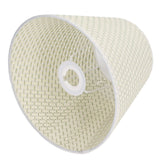 PE Woven Table Lamp Shade Beige Wear Resistant Woven Lamp Cover for E27 E14 Caliber Lampholder