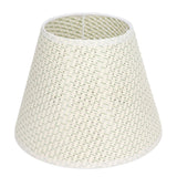 PE Woven Table Lamp Shade Beige Wear Resistant Woven Lamp Cover for E27 E14 Caliber Lampholder