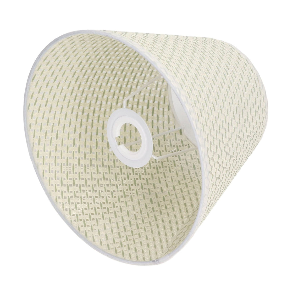 PE Woven Table Lamp Shade Beige Wear Resistant Woven Lamp Cover for E27 E14 Caliber Lampholder