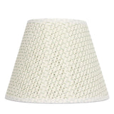 PE Woven Table Lamp Shade Beige Wear Resistant Woven Lamp Cover for E27 E14 Caliber Lampholder - Extra Image