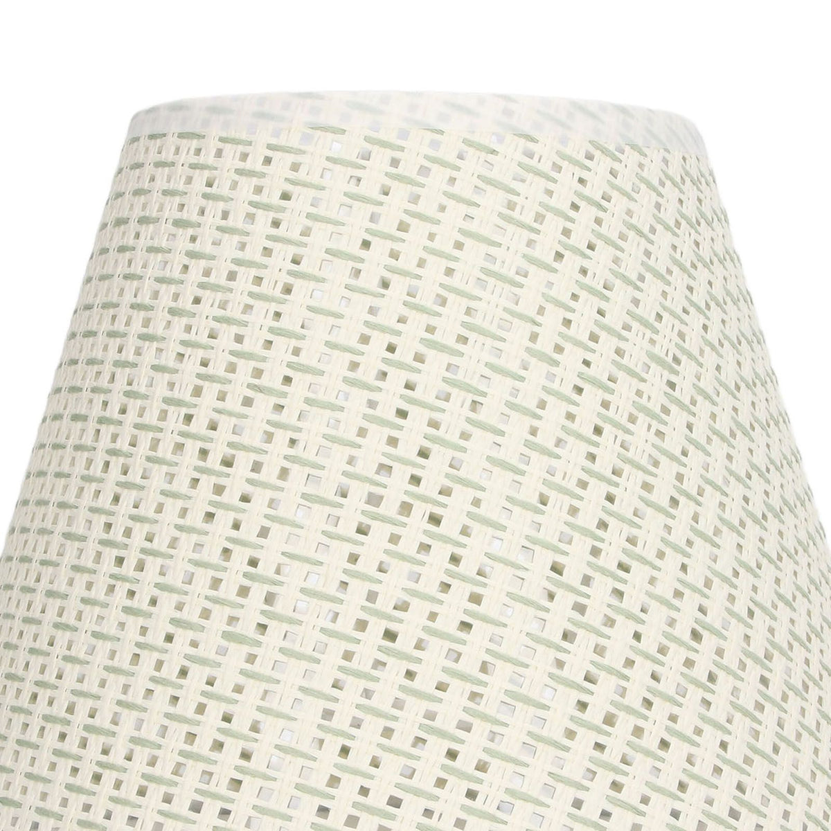 PE Woven Table Lamp Shade Beige Wear Resistant Woven Lamp Cover for E27 E14 Caliber Lampholder