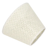 PE Woven Table Lamp Shade Beige Wear Resistant Woven Lamp Cover for E27 E14 Caliber Lampholder - Extra Image
