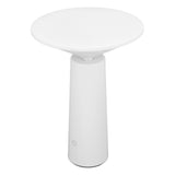 LED Table Lamp Rechargeable Touch Control Desk Light Adjustable Eye Protection Lamp with Battery White