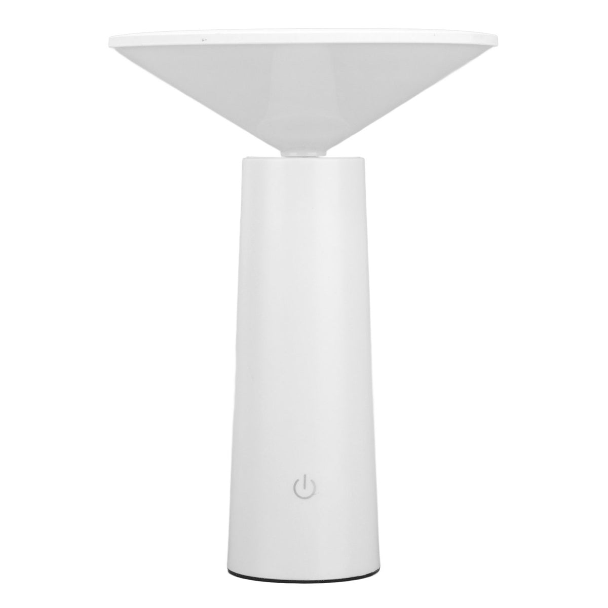 LED Table Lamp Rechargeable Touch Control Desk Light Adjustable Eye Protection Lamp with Battery White