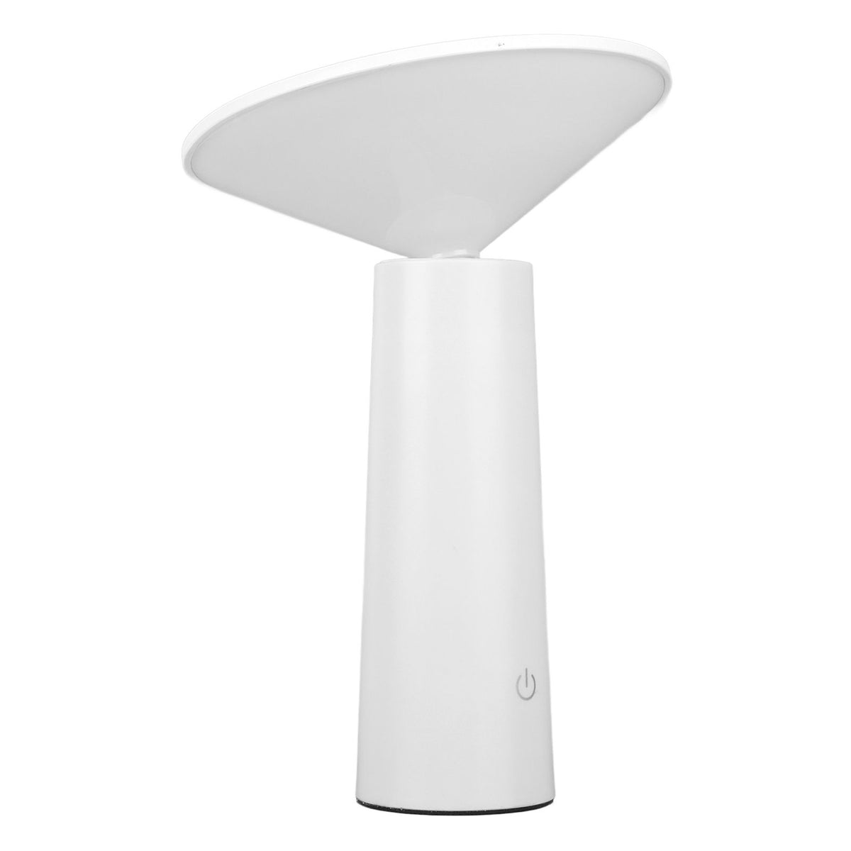 LED Table Lamp Rechargeable Touch Control Desk Light Adjustable Eye Protection Lamp with Battery White
