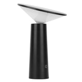 LED Table Lamp Rechargeable Touch Control Desk Light Adjustable Eye Protection Lamp with Battery Black - Side View