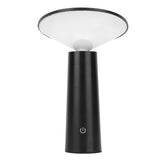 LED Table Lamp Rechargeable Touch Control Desk Light Adjustable Eye Protection Lamp with Battery Black - Low Angle