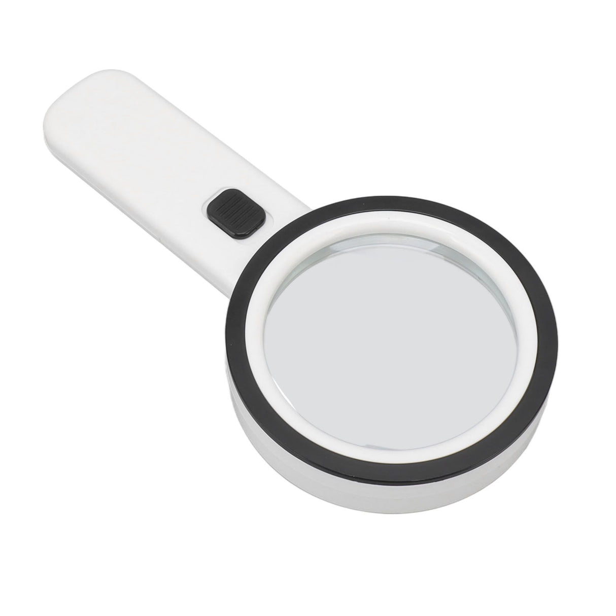 30X Handheld Large Magnifying Glass UV Banknote Inspection Magnifying Glass 12 LED Illuminated Lighted Magnifier For Reading Antique Jewelry Appreciation