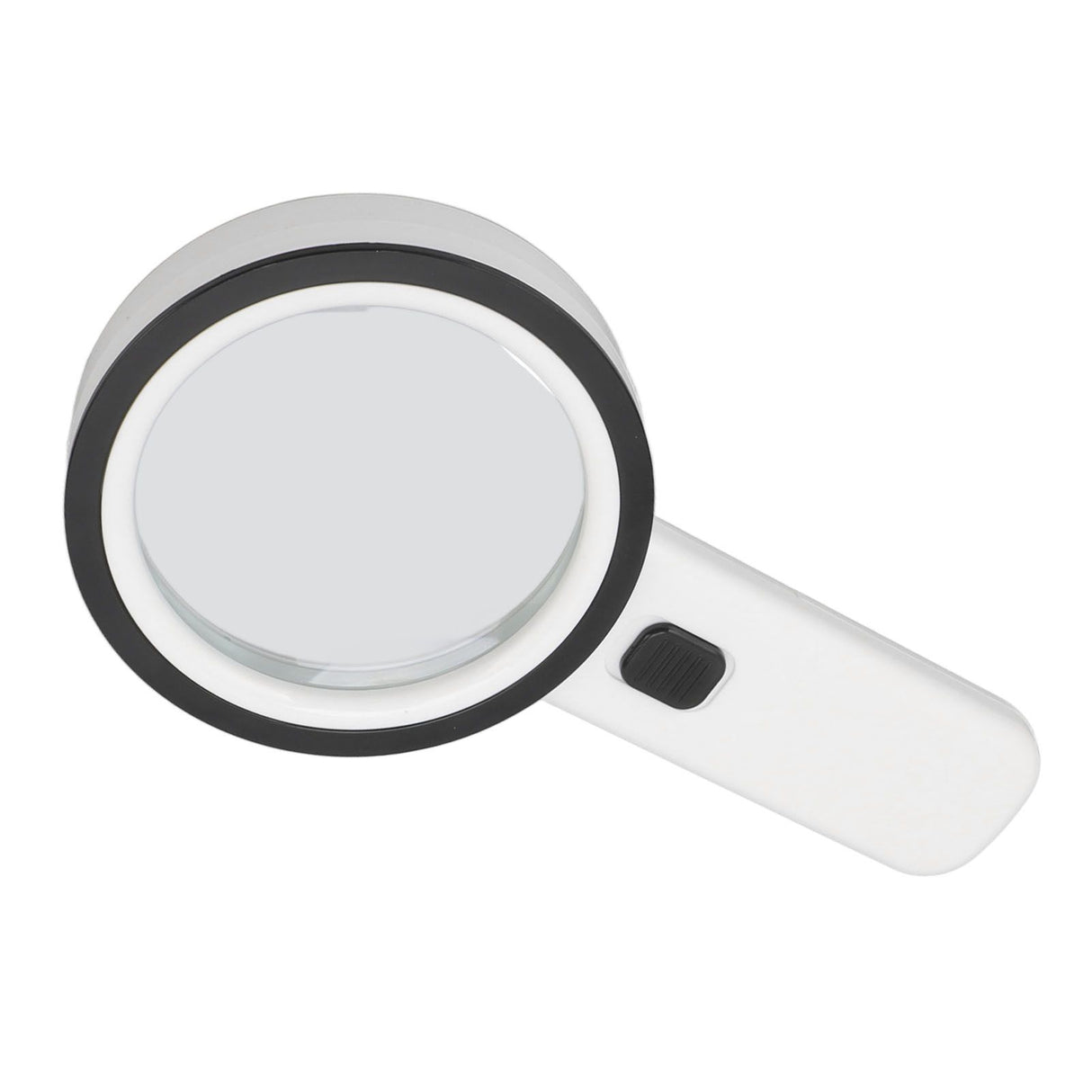 30X Handheld Large Magnifying Glass UV Banknote Inspection Magnifying Glass 12 LED Illuminated Lighted Magnifier For Reading Antique Jewelry Appreciation