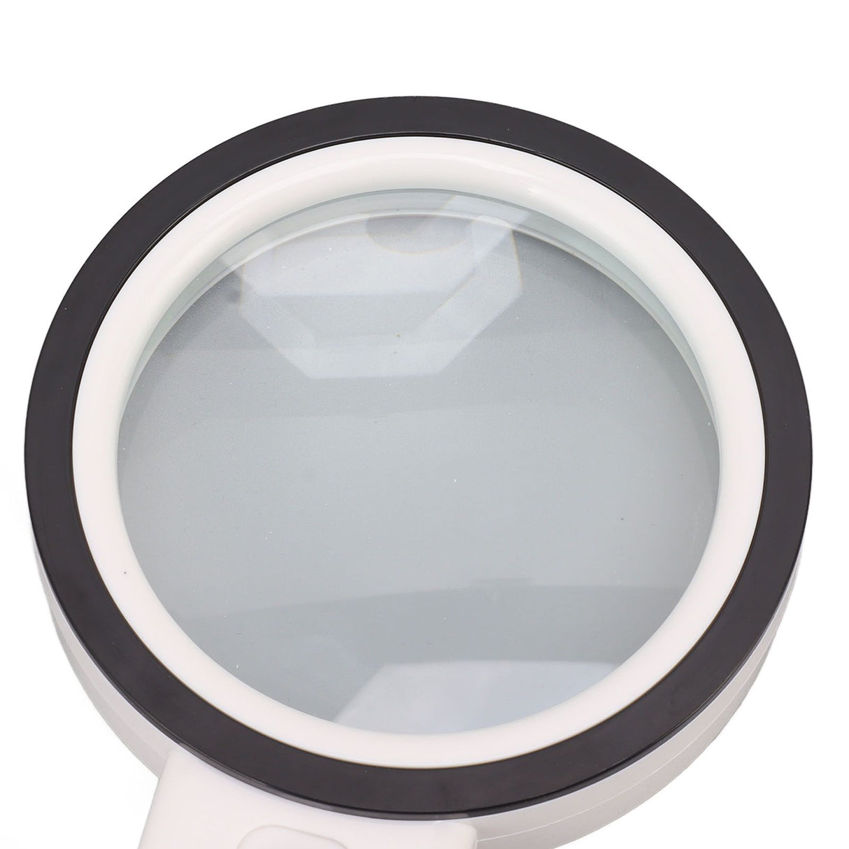 30X Handheld Large Magnifying Glass UV Banknote Inspection Magnifying Glass 12 LED Illuminated Lighted Magnifier For Reading Antique Jewelry Appreciation